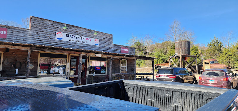 Blacksheep BBQ Smokehouse & Grill exterior view showcasing professional restaurants services in Yellville, Arkansas