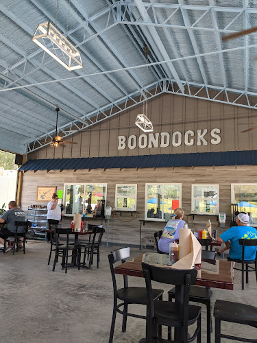 Boondocks BBQ & Creamery exterior view showcasing professional restaurants services in Wedowee, Alabama