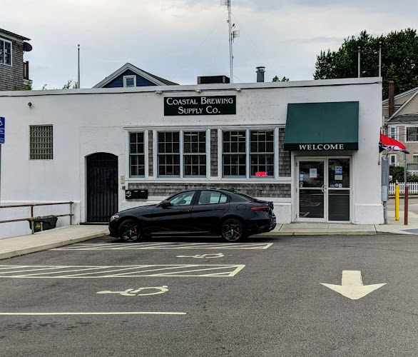 Coastal Brewing Supply exterior view showcasing professional Brewing supply store services in New London, Connecticut