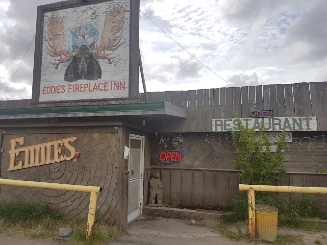 Eddie's Fireplace Inn exterior view showcasing professional restaurants services in King Salmon, Alaska