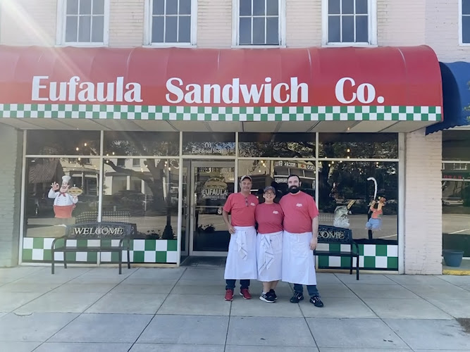 Eufaula Sandwich Co. exterior view showcasing professional restaurants services in Eufaula, Alabama