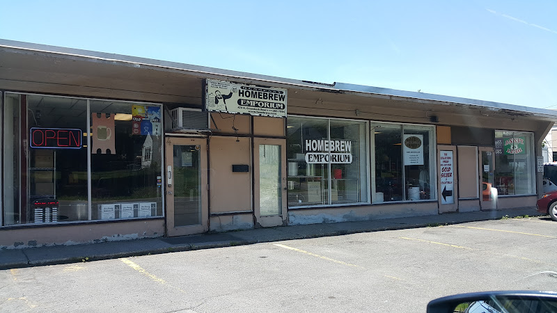 Homebrew Emporium exterior view showcasing professional Brewing supply store services in Rensselaer, New York