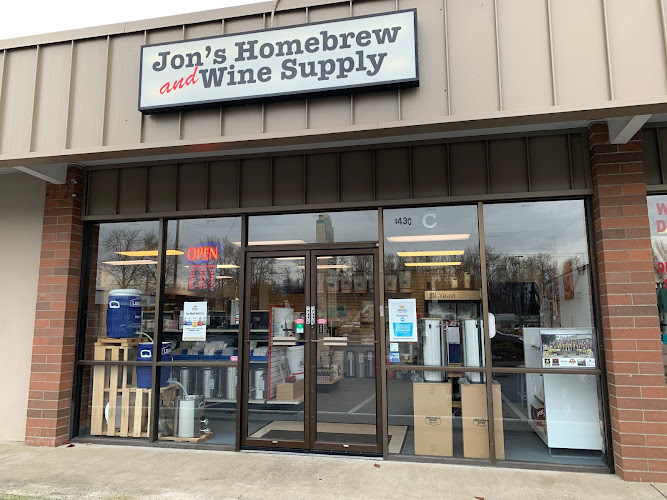 Jon's Homebrew and Wine Supply exterior view showcasing professional Brewing supply store services in Puyallup, Washington