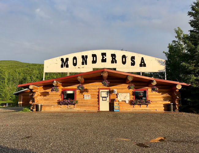 Monderosa Bar and Grill exterior view showcasing professional restaurants services in Nenana, Alaska