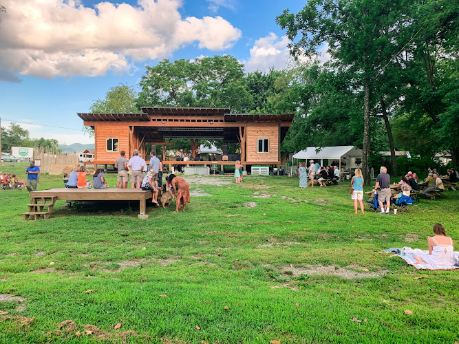 Pisgah Brewing Company exterior view showcasing professional Brewery services in Black Mountain, North Carolina