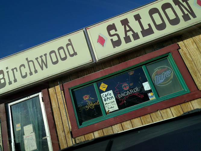 The Birchwood Saloon exterior view showcasing professional restaurants services in Chugiak, Alaska