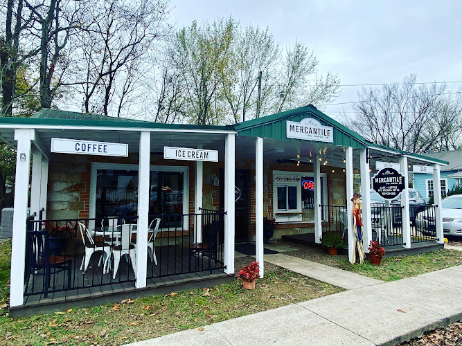 The Mercantile on Main Street exterior view showcasing professional restaurants services in Pangburn, Arkansas