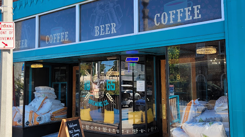 1865 Brewing Company exterior view showcasing professional Brewery services in Hampton, Virginia