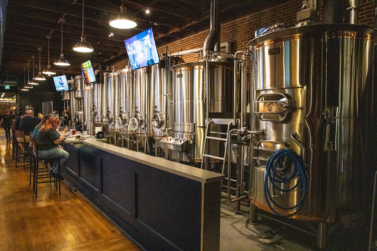 1886 Brewing Company exterior view showcasing professional restaurants services in Orange, California