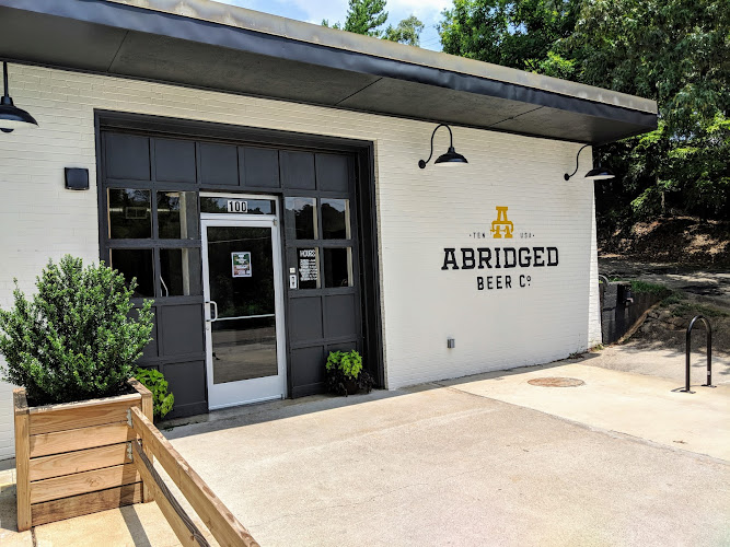 Abridged Beer Company (The Brewpub) exterior view showcasing professional restaurants services in Knoxville, Tennessee