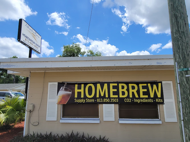 Afford-a-Brew exterior view showcasing professional Brewing supply store services in Land O' Lakes, Florida