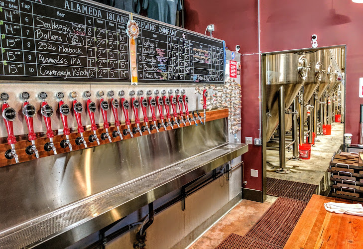 Alameda Island Brewing Company exterior view showcasing professional Brewery services in Alameda, California