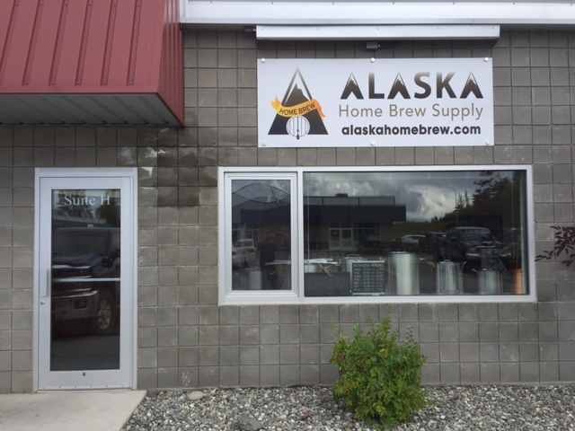Alaska Home Brew Supply exterior view showcasing professional Brewing supply store services in Wasilla, Alaska