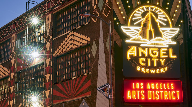 Angel City Brewery exterior view showcasing professional Brewery services in Los Angeles, California