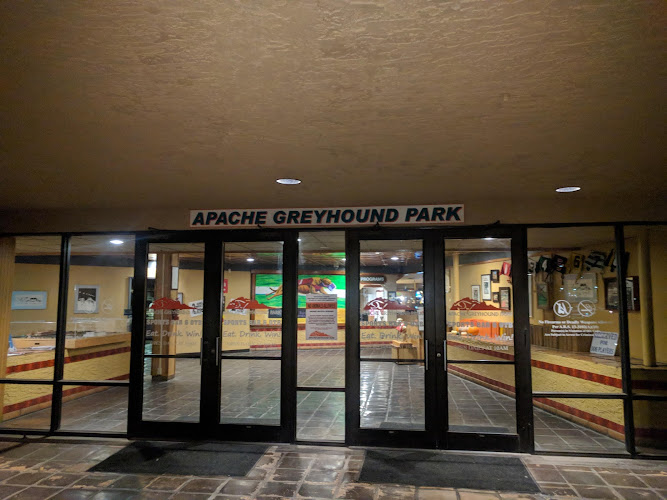 Apache Greyhound Park exterior view showcasing professional restaurants services in Apache Junction, Arizona