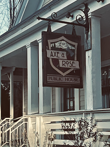 Axe & Rose Public House exterior view showcasing professional restaurants services in McCloud, California