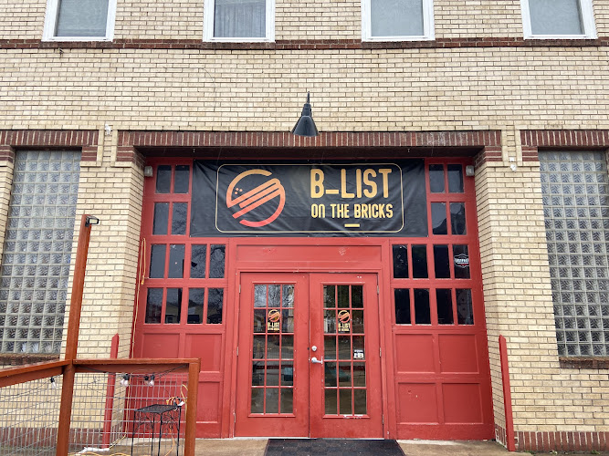 B-List on the Bricks exterior view showcasing professional restaurants services in Rogers, Arkansas