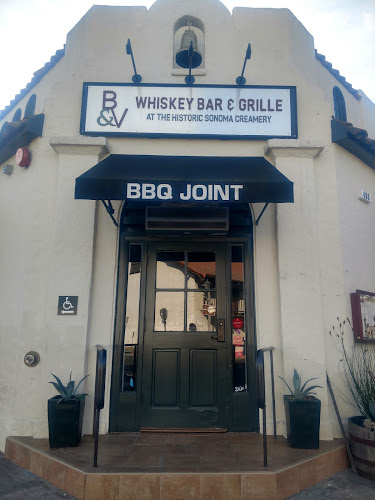 B&V Whiskey Bar & Grille exterior view showcasing professional restaurants services in Sonoma, California