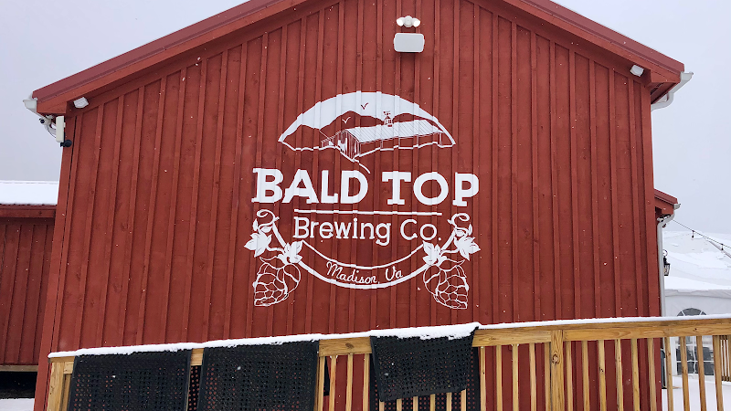 Bald Top Brewing Co. exterior view showcasing professional Brewery services in Madison, Virginia