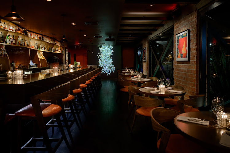 Bar Toscana exterior view showcasing professional restaurants services in Los Angeles, California