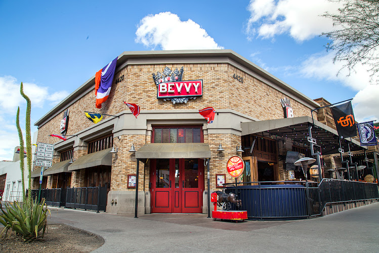 Bevvy exterior view showcasing professional restaurants services in Scottsdale, Arizona