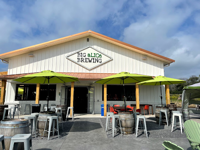 Big aLICe Brewing Finger Lakes exterior view showcasing professional Brewery services in Geneva, New York