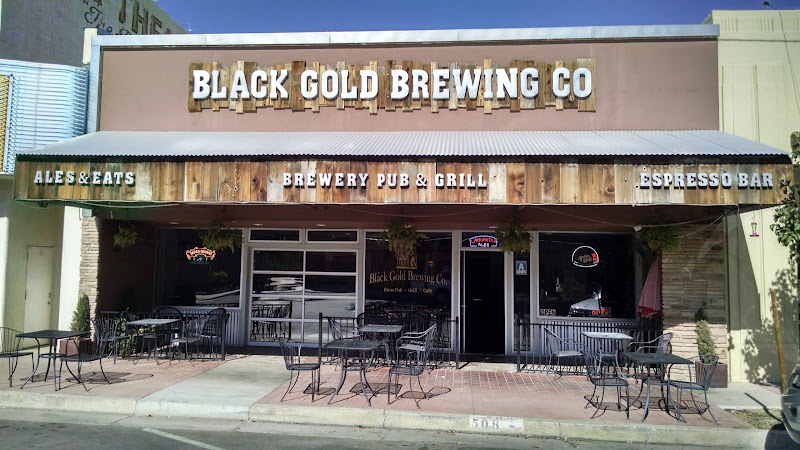 Black Gold Brewing Company exterior view showcasing professional Brewery services in Taft, California