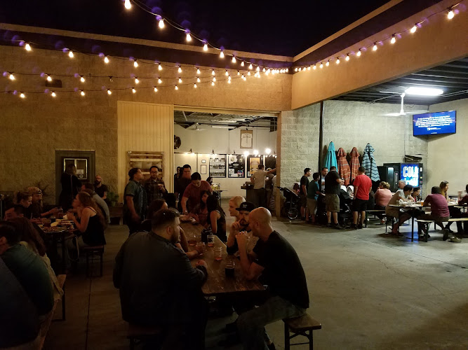 Bootlegger’s Brewery Tasting Room exterior view showcasing professional Brewery services in Fullerton, California