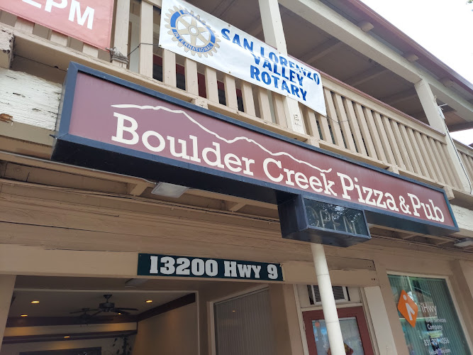 Boulder Creek Pizza & Pub exterior view showcasing professional restaurants services in Boulder Creek, California