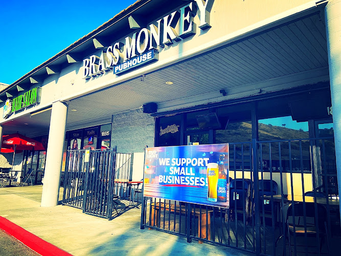Brass Monkey Pubhouse exterior view showcasing professional restaurants services in Canyon Country, California