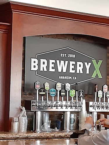 Brewery X Biergarten at Honda Center exterior view showcasing professional restaurants services in Anaheim, California