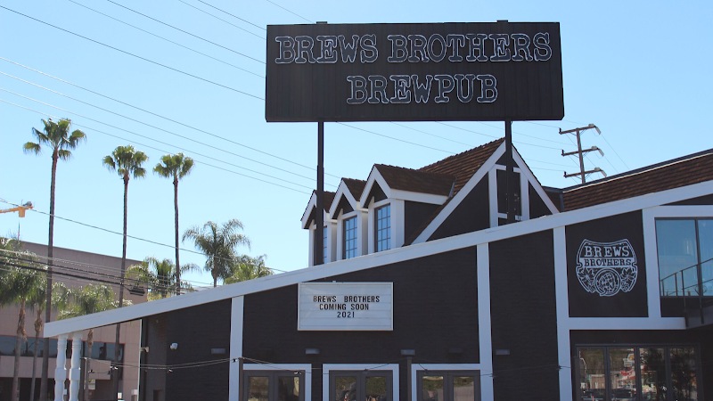 Brews Brothers Brewpub exterior view showcasing professional Brewery services in Burbank, California