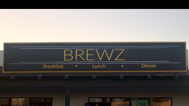 Brewz Sports Cafe & Grill exterior view showcasing professional restaurants services in Canoga Park, California