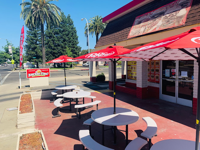 Burger Time exterior view showcasing professional restaurants services in Merced, California