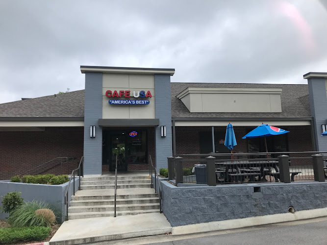 Cafe USA exterior view showcasing professional restaurants services in Bella Vista, Arkansas