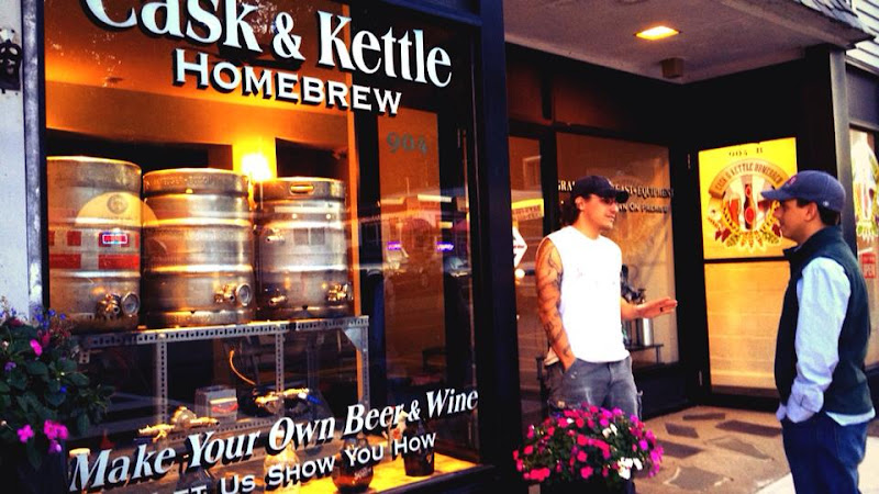 Cask & Kettle Homebrew exterior view showcasing professional Brewing supply store services in Boonton Township, New Jersey