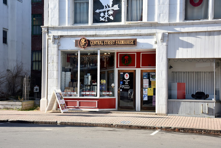 Central Street Farmhouse exterior view showcasing professional Brewing supply store services in Bangor, Maine