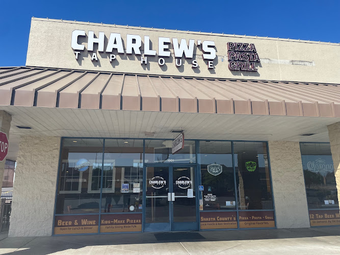 Charlew's Tap House | Pizza Pasta & Grill exterior view showcasing professional restaurants services in Anderson, California