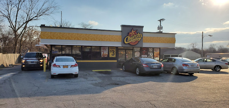 Church's Texas Chicken exterior view showcasing professional restaurants services in West Memphis, Arkansas