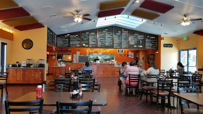 Crepes & Burgers exterior view showcasing professional restaurants services in Citrus Heights, California