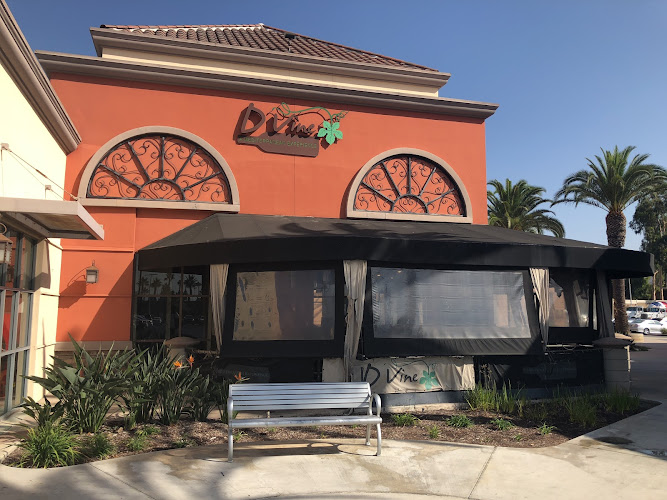 D'Vine: A Mediterranean Experience exterior view showcasing professional restaurants services in Brea, California