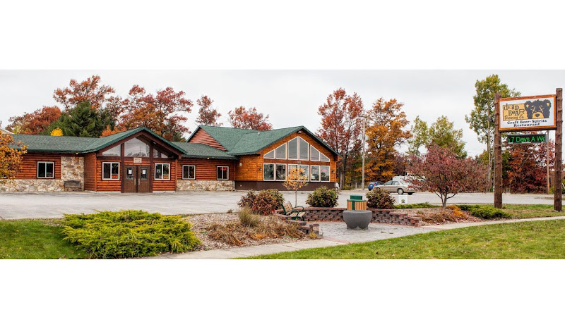 Dead Bear Brewing Co exterior view showcasing professional Brewery services in Grayling, Michigan
