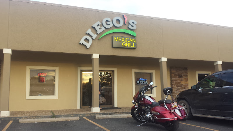 Diego's - Mexican Restaurant exterior view showcasing professional restaurants services in Pea Ridge, Arkansas