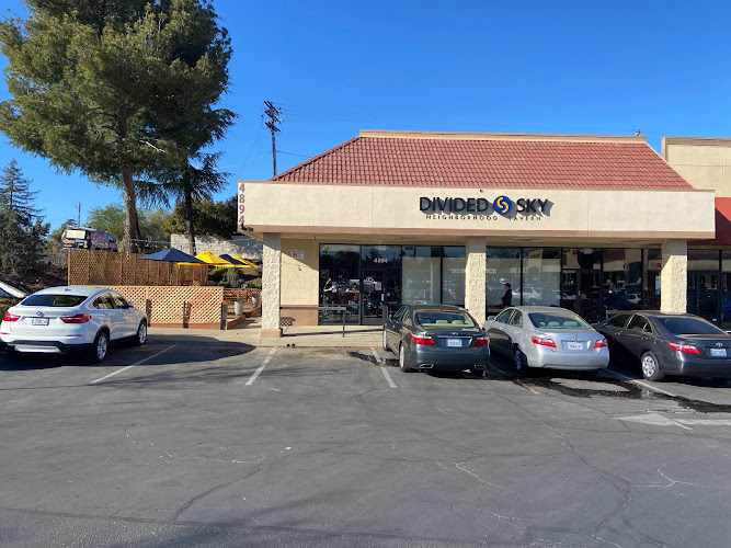 Divided Sky Tavern exterior view showcasing professional restaurants services in Fair Oaks, California