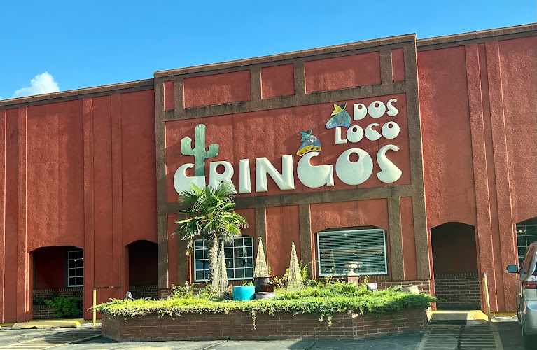 Dos Loco Gringos exterior view showcasing professional restaurants services in Hope, Arkansas