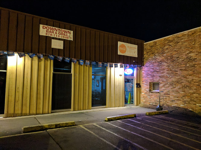 Downtown Bar & Grill exterior view showcasing professional restaurants services in Helena, Arkansas