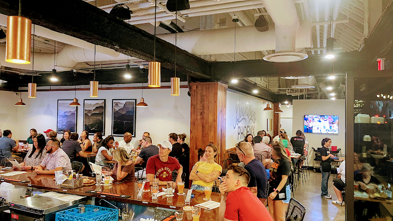 Downtown PHX Brewpub + TOGO exterior view showcasing professional Brewery services in Phoenix, Arizona