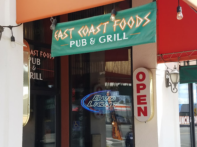 East Coast Food Pub & Grill exterior view showcasing professional restaurants services in Orland, California
