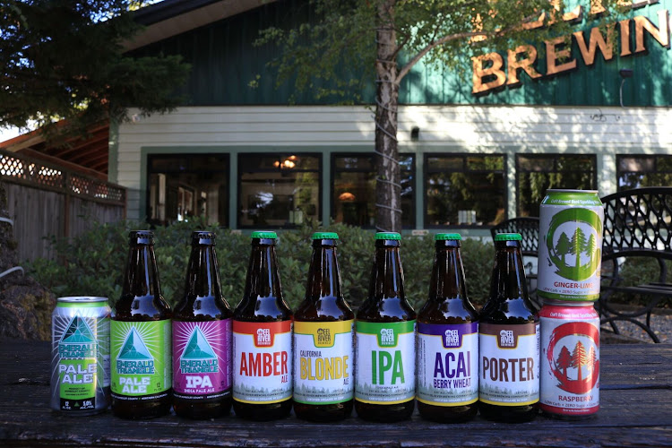 Eel River Brewing Company exterior view showcasing professional restaurants services in Fortuna, California