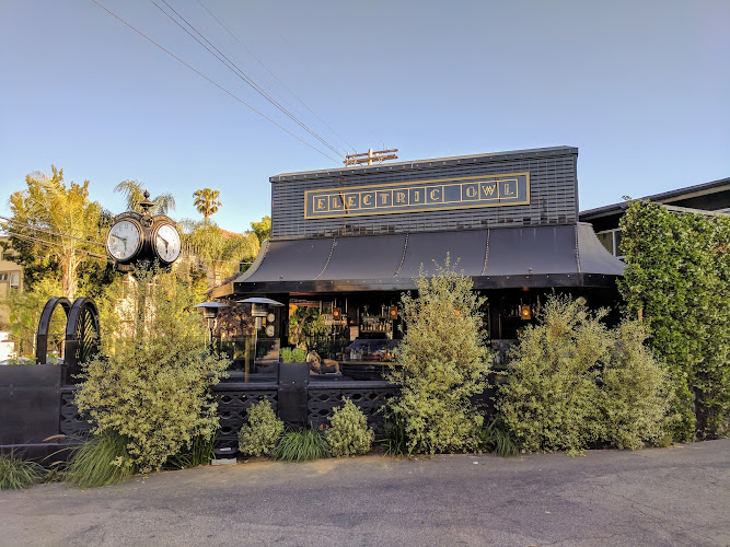 Electric Owl exterior view showcasing professional restaurants services in West Hollywood, California
